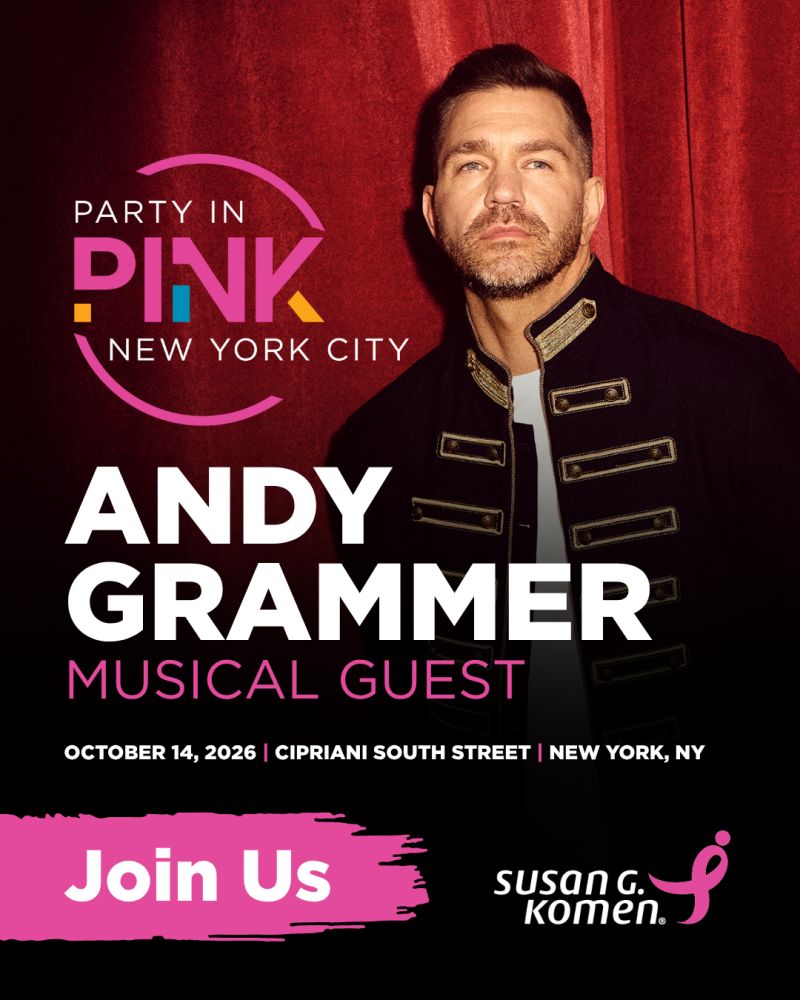 Andy Grammer tour poster — 2026